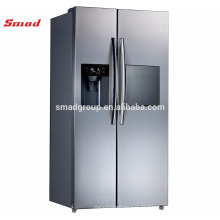 Refrigerador lateral home da porta dobro com líquido refrigerante de R600a